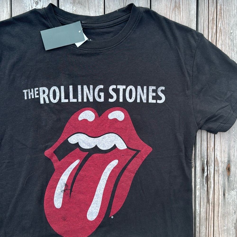 Rolling Stones Classic Logo Graphic Tee NWT
